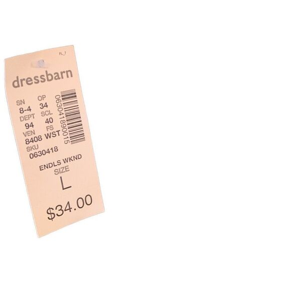 NEW Women’s Westport 1962 Dress Elastic Waist Sz Lg Drawstring Hippie Vibe SOHO - Picture 10 of 10